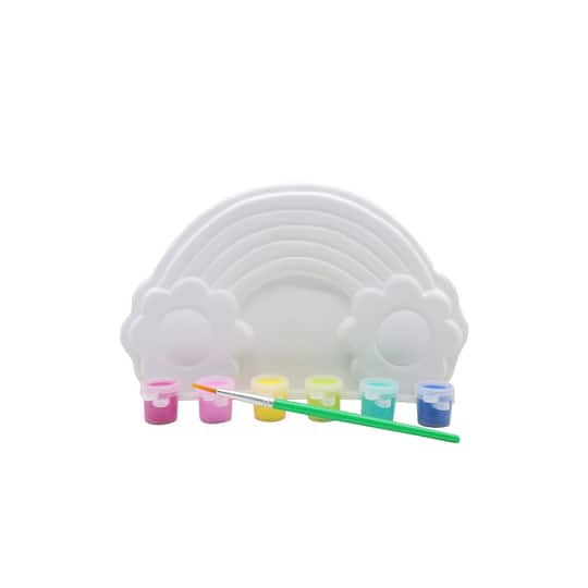 Rainbow Flower Ceramic Planter Kit by Creatology™